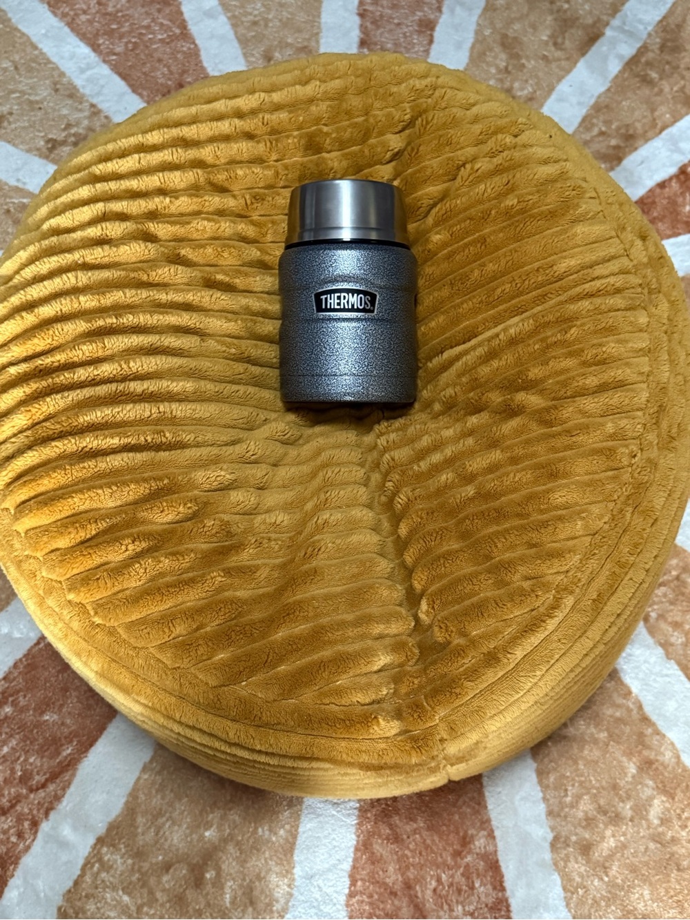 Thermos Gray Stainless Steel Insulated Food Jar
